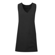 Γυναικεία ολόσωμη ποδιά αισθητικού με πίσω δέσιμο και λαιμόκοψη V σε μαύρο χρώμα νούμερο Small/Medium Γυναικεία ολόσωμη ποδιά αισθητικού με πίσω δέσιμο και λαιμόκοψη V σε μαύρο χρώμα νούμερο Small/Medium