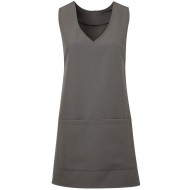 Γυναικεία ολόσωμη ποδιά αισθητικού με πίσω δέσιμο και λαιμόκοψη V σε γκρι χρώμα νούμερο Small/Medium Γυναικεία ολόσωμη ποδιά αισθητικού με πίσω δέσιμο και λαιμόκοψη V σε γκρι χρώμα νούμερο Small/Medium