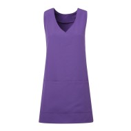 Γυναικεία ολόσωμη ποδιά αισθητικού με πίσω δέσιμο και λαιμόκοψη V σε μωβ χρώμα νούμερο Small/Medium Γυναικεία ολόσωμη ποδιά αισθητικού με πίσω δέσιμο και λαιμόκοψη V σε μωβ χρώμα νούμερο Small/Medium