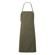 Ποδιά ολόσωμη με διπλή τσέπη με κεντρική τσέπη με 2 χωρίσματα σε λαδί χρώμα Ποδιά ολόσωμη με διπλή τσέπη με κεντρική τσέπη με 2 χωρίσματα σε λαδί χρώμα