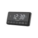 Επιτραπέζιο ρολόι & ραδιόφωνο HYUNDAI με ξυπνητήρι σε μαύρο χρώμα