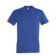 Κοντομάνικο T-shirt Imperial ανδρικό σε χρώμα Royal Blue νούμερο 4XL 100% βαμβακερό