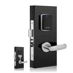 Κλειδαριά RFID τεχνολογίας Mifare με μηχανισμό ANSI με λειτουργία Anti-Panic ORBITA S3172H GOLD σε χρυσό χρώμα