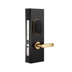 Κλειδαριά RFID τεχνολογίας Mifare με μηχανισμό ANSI με λειτουργία Anti-Panic ORBITA S3178P GOLD σε χρυσό χρώμα