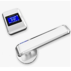 Κλειδαριά RFID Mifare με οθόνη LCD ανθεκτική στην υγρασία και στη φωτιά ORBITA S4032G SILVER