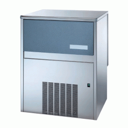 Παγομηχανή για κομματάκια μικρά σκληρό χιόνι διαστάσεων 496x660x945mm για παραγωγή 90kg/24ωρο με αποθήκη χωρητικότητας 28kg 