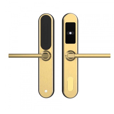 Ηλεκτρονική κλειδαριά  από ανοξείδωτο ατσάλι για δωμάτια ξενοδοχείων τεχνολογίας RF STARPRO SP-100ELGM MIFARE GOLD