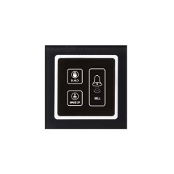 Εξωτερική μονάδα ενδείξεων με φωτιζόμενο φόντο STARPRO SP-A300 διαστάσεων 89x89mm