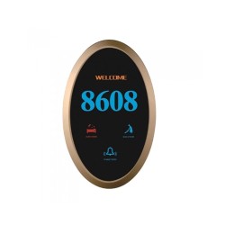 Εξωτερική μονάδα ενδείξεων πυράντοχη ABS με φωτιζόμενο φόντο STARPRO SP-G600