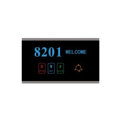 Εξωτερική μονάδα ενδείξεων με φωτιζόμενο φόντο STARPRO SP-S010 διαστάσεων 240x145mm