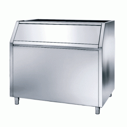 Αποθήκη παγόκυβων ανοξείδωτη διαστάσεων 1250x900x1100mm με χωρητικότητα 350Kg