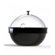 Στοιβαζόμενο άθραυστο μπωλ Φ23cm χωρητικότητας 2,5lt σε χρώμα μαύρο