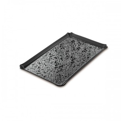 Δίσκος ONDA ανάγλυφος Plexiglass διαστάσεων 20x60cm σε μαύρο χρώμα