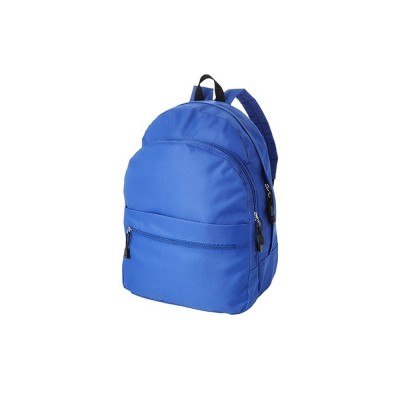 Τσάντα πλάτης 100% πολυέστερ 600D με διπλό φερμουάρ και ρυθμιζόμενους ιμάντες πλάτης σε χρώμα Royal Blue