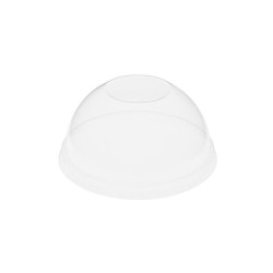 Καπάκι R-PET πομπέ χωρίς τρύπα διάφανο σε συσκευασία 20x50 τεμαχίων