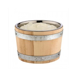 Ψυχόμενο βαρελάκι μπουφέ 3 λίτρα διαστάσεων Φ28x25Υ για γιαούτρι-κομπόστα