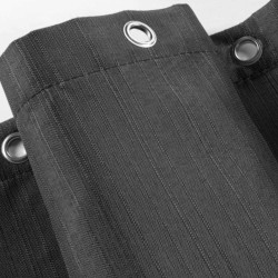 Κουρτίνα μπάνιου με κρίκους Σχ.Yaline D.grey διαστάσεων 180x200cm 100% pol