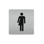 Πινακίδα για WC "Non binary" διαστάσεων 10x10cm Πινακίδα για WC "Non binary" διαστάσεων 10x10cm