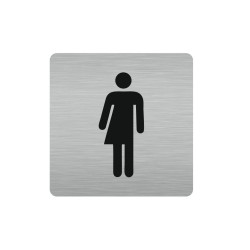 Πινακίδα για WC "Non binary" διαστάσεων 10x10cm Πινακίδα για WC "Non binary" διαστάσεων 10x10cm