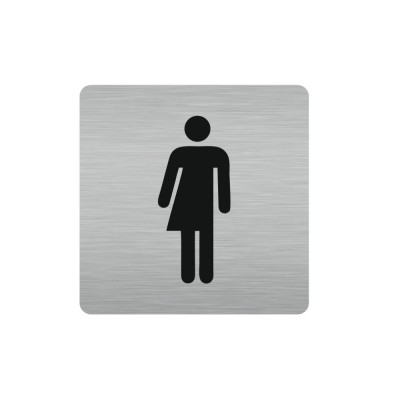 Πινακίδα για WC "Non binary" διαστάσεων 10x10cm