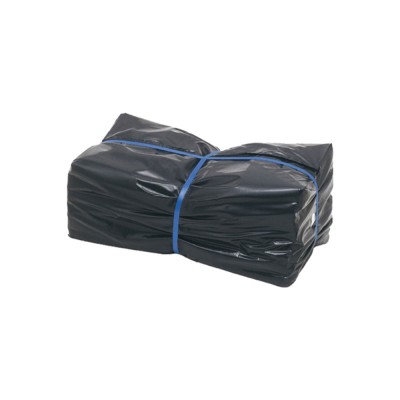 Σακούλα βαρέως τύπου χύμα σε μαύρο χρώμα διαστάσεων 110x130cm συσκευασία 20 κιλών