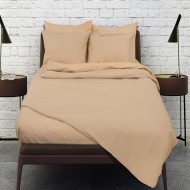 Σεντόνι Rainbow με λάστιχο στις γωνίες μονόχρωμα poly/cotton διαστάσεων 160x200cm σε χρώμα μπεζ Σεντόνι Rainbow με λάστιχο στις γωνίες μονόχρωμα poly/cotton διαστάσεων 160x200cm σε χρώμα μπεζ