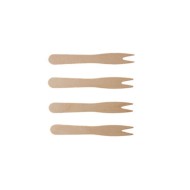 Ξύλινο πιρουνάκι δίαινα διαστάσεων 8.5cm συσκευασία 25x200τμχ