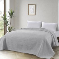 Κουβέρτα μονή Brades ζακάρ 11176 διαστάσεων 170x270cm σε χρώμα γκρι Κουβέρτα μονή Brades ζακάρ 11176 διαστάσεων 170x270cm σε χρώμα γκρι