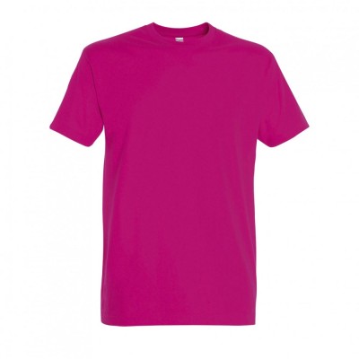 Κοντομάνικο T-shirt Imperial ανδρικό σε χρώμα φούξια νούμερο small 100% βαμβακερό