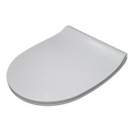 Καπάκι wc διαστάσεων 42x34cm σε χρώμα λευκό με φρένο (soft close)