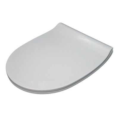 Καπάκι wc διαστάσεων 42x34cm σε χρώμα λευκό με φρένο (soft close) Καπάκι wc διαστάσεων 42x34cm σε χρώμα λευκό με φρένο (soft close)