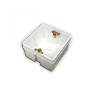 Χωνευτό κυτίο WALL-MOUNT για τους διακόπτες και τις μονάδες ένδειξης 77x77x38mm StarPro