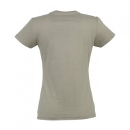 Κοντομάνικο T-shirt Imperial γυναικείο σε χρώμα Khaki νούμερο 2XL 100% βαμβακερό Κοντομάνικο T-shirt Imperial γυναικείο σε χρώμα Khaki νούμερο 2XL 100% βαμβακερό