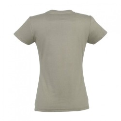 Κοντομάνικο T-shirt Imperial γυναικείο σε χρώμα Khaki νούμερο 2XL 100% βαμβακερό