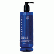 Αφρόλουτρο σε μπουκάλι με αντλία των 400ml της σειράς Thalassa Αφρόλουτρο σε μπουκάλι με αντλία των 400ml της σειράς Thalassa