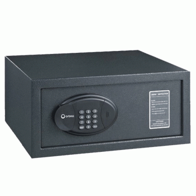 ﻿Χρηματοκιβώτιο ασφαλείας με ψηφιακό πληκτρολόγιο διαστάσεων 200x430x430mm με 2 πύρους ασφαλείας 