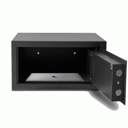 ﻿Χρηματοκιβώτιο ασφαλείας με ψηφιακό πληκτρολόγιο διαστάσεων 200x430x430mm με 2 πύρους ασφαλείας 