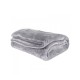 Κουβέρτα μονόχρωμη "Velvet" 550 grm/m2 100% πολυεστέρας διαστάσεων 220x240cm σε απόχρωση γκρι