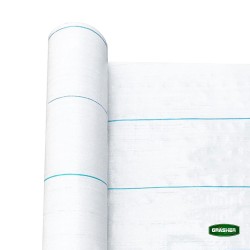 Νάυλον εδαφοκάλυψης γεωύφασμα σε λευκό χρώμα διαστάσεων 3x50m GRASHER