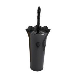 Πλαστική βούρτσα λεκάνης σε χρώμα μαύρο Πλαστική βούρτσα λεκάνης σε χρώμα μαύρο