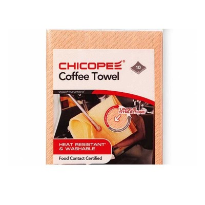 Εξειδικευμένο πανί Chicopee® Coffee Towel για τον καθαρισμό του ακροφυσίου και όλης της μηχανής καφέ