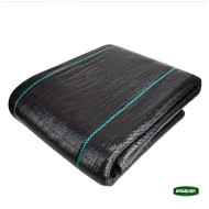 Νάυλον εδαφοκάλυψης - γεωύφασμα διαστάσεων 2x10m GRASHER με προστασία UV σε μαύρο χρώμα