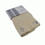 Κουρτίνα BLACK OUT διαστάσεων 140X260cm με μεταλλικούς κρίκους σε χρώμα μπεζ Κουρτίνα BLACK OUT διαστάσεων 140X260cm με μεταλλικούς κρίκους σε χρώμα μπεζ