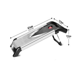 Μαντολίνο INOX με 5 διαφορετικές λεπίδες κοπής 