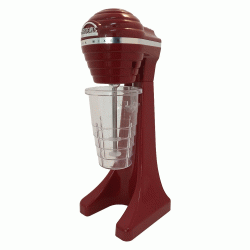 Φραπιέρα επαγγελματική ARTEMIS ECONOMY MIX-2010/BRD επιτραπέζια,  Ελληνικής κατασκευής, σε μπορντό χρώμα