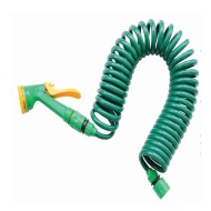 Λάστιχο σπιράλ ανθεκτικό μήκους 7.5m με πιστόλι Λάστιχο σπιράλ ανθεκτικό μήκους 7.5m με πιστόλι