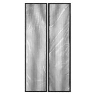 Σίτα πόρτας μαγνητική διαστάσεων 1,20x2,20m GRASHER σε μαύρο χρώμα