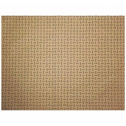 Σουπλά kraft με σχέδιο πλέγμα 45gr διαστάσεων 30x40cm 3000 τεμάχια