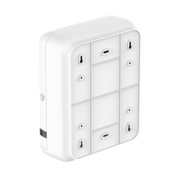 Συσκευή χαρτοπετσέτας πλαστική ΖΙΚ ΖΑΚ V-FOLD διαστάσεων 27,5x12,5x37,5cm σε χρώμα λευκό