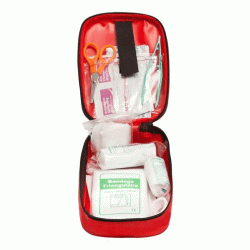 Φαρμακείο αυτοκινήτου απλό σε μαλακή θήκη με πιστοποίηση CE